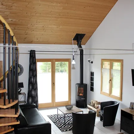Chalet De Charme Le Contemporain Ney Extérieur photo