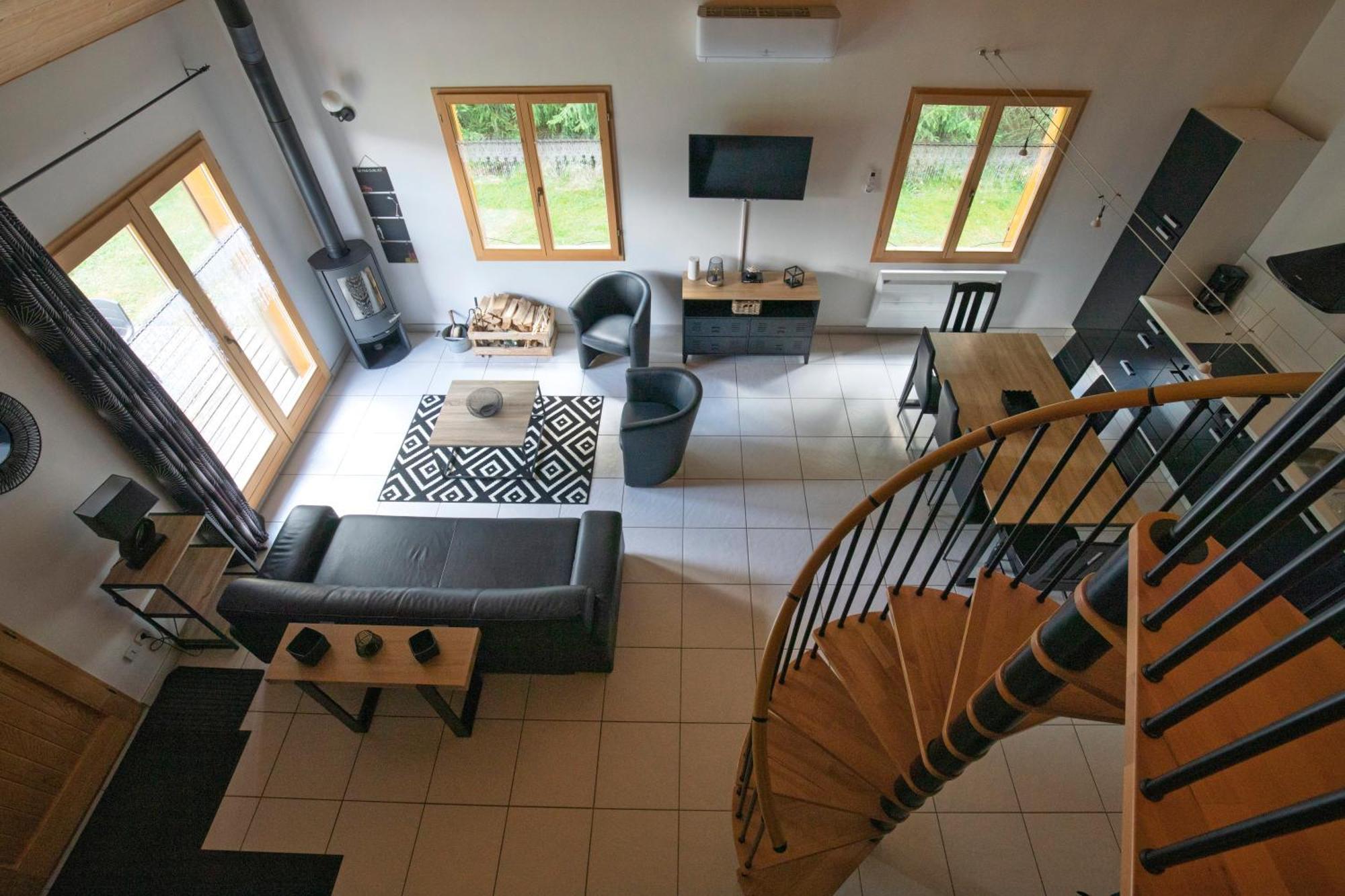 Chalet De Charme Le Contemporain Ney